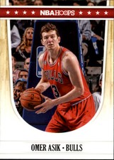 2011-12 Hoops Chicago Bulls Basketball Card #21 Omer Asik