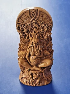 Mother of Earth Goddess Nature Statue,Gaia,Figerine Pagan Goddess Ornament - Picture 1 of 2