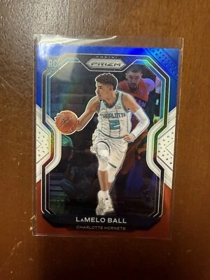 2020-21 Panini Prizm Lamelo Ball Red White Blue Prizm Rookie RC - image 1 of 4