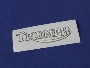 Triumph Tiger & T20B Bantam Cub D68 Rear Number Plate Triumph Sticker ' - Picture 1 of 2
