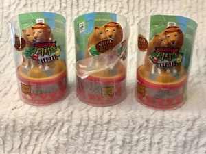 One 1986 M & M  BANK ENDANGERED WILDLIFE SERIES  LIONS & RED & Green M&M   - Picture 1 of 12
