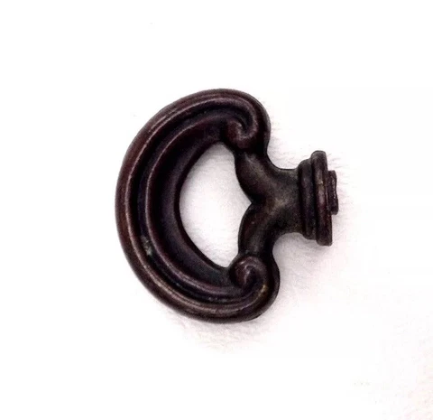 MCM French Provincial Brass Antique Hardware Vintage China Cabinet Knob Pull Cover