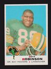 1969 TOPPS FOOTBALL #190 Dave Robinson Penn State PACKERS EX-NEUF + A