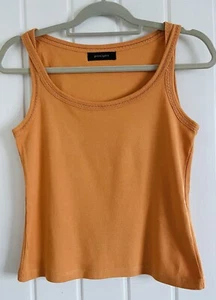 Principles Womens Orange Cotton Basic T-Shirt (Size 12) Round Neck - Picture 1 of 3