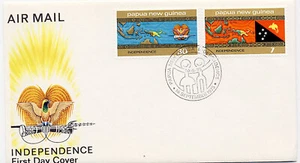 Papua New Guinea 1973 First Day Cover Independence #423-24 Cachet - Picture 1 of 1