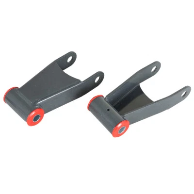 2" Rear Drop Lowering Shackle Kit Fit For 1999-07 Ford F250 F350 Super Duty 2WD - Изображение 1 из 4