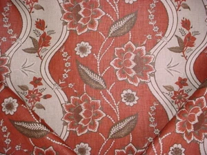 5-1/4Y Lee Jofa 2010133 Gore House French Floral Linen Print Upholstery Fabric - Picture 1 of 4