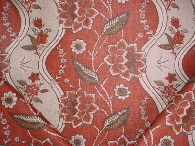 7-1/4Y Lee Jofa 2010133 Gore House French Floral Linen Print Upholstery Fabric - Image 1 of 4