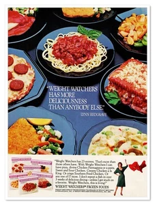 Weight Watchers International Lynn Redgrave Vintage 1985 revista impresa anuncio de dieta - Imagen 1 de 4