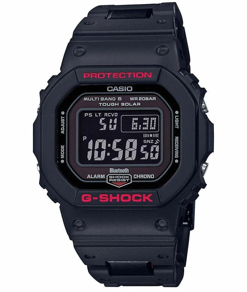 G-SHOCK Unisex Adult Black Watch - GW-B5600HR-1JF