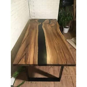 96" x 48" Epoxy Resin Table Top / Epoxy Dining Table Furniture Decor - Picture 1 of 4