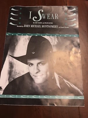 I SWEAR / Recorded by John Michael Montgomery - Sheet Music  (1994) - Image 1 of 4
