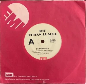 Human League - Being Boiled / Circus Of Death Rare 1978 Electronic Synth Oz 45 - Picture 1 of 2