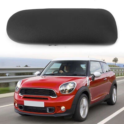Center Console Sliding Top Armrest Cover Fit BMW Mini Cooper 2002-2008 Black CA Foto 1 de 4