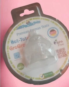 2 x Silicone Medium Flow Nipples,Anti Colic Replacement Made In Germany - Picture 1 of 2