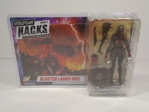 Vitruvian Hacks - Blasted Lands Orc (Orc Ravager) - Series 2 - 1:18 Scale Cover