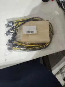 6 pin Server Adapter Breakout Board up to 1200w with 6x power cables - Picture 1 of 2