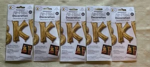Luftgefüllte Großbuchstaben "K" Hintergrund Ballons Banner Dekoration 5er Pack 10" x 13" - Bild 1 von 3