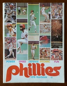 Philadelphia Phillies 1978 Yearbook * HOF * PHIL NIEKRO Atlanta Braves AUTOGRAPH - Bild 1 von 8