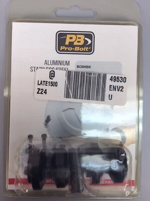 Carretes de brazo oscilante Pro-Bolt aluminio negro 6 mm - 606639 Foto 1 de 2