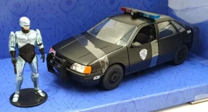 Jada 1/24 Scale Diecast 33743 - Robocop & OCP Ford Taurus - Black - Picture 1 of 5