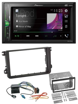 Pioneer 2DIN MP3 DAB USB Bluetooth Autoradio für VW Amarok ab 10 Beetle ab 11 EO - Bild 1 von 4