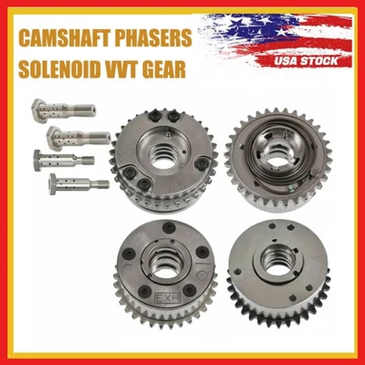 Eixo de cames Phasers solenóide VVT engrenagem para 2016-24 Jeep Dodge Chrysler Ram 1500 3.6L - Imagem 1 de 4
