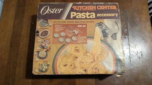 OSTER Kitchen Center Pasta Accessory Kit 939-65 Vintage 1983 NEW! Open Box - Picture 1 of 2