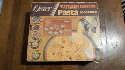 OSTER Kitchen Center Pasta Accessory Kit 939-65 Vintage 1983 NEW! Open Box - Image 1 of 2