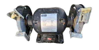 Used Power Craft Pro 6 Bench Grinder 3/4 HP Motor 110 Volt - Image 1 of 4