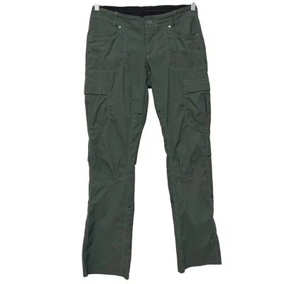 Pantalón Enrollable Cool Freeflex Talla 6R Convertible Carga Pantalones Verde Exterior Senderismo Foto 1 de 4