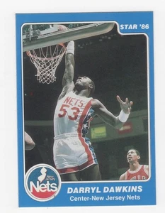 STAR '86 BASKETBALL RETTUNGSRING NEW JERSEY NETS DARRYL DAWKINS #5 - Bild 1 von 2