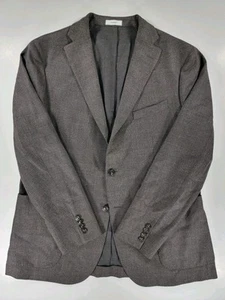 Chaqueta Boglioli K Blazer Abrigo de Lana Sin Estructura Marrón Para Hombre EU 54R / US 44R - Imagen 1 de 15