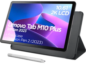Tablet - Lenovo Tab M10 Plus, 128GB, 10.6 ", 4GB RAM, Funda+Lápiz, +PROTECTOR - Imagen 1 de 7