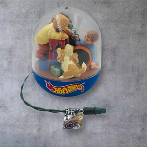 Vintage 1995 My First Hot Wheels Hallmark Light Motion Christmas Ornament - Picture 1 of 4
