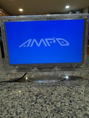 Amp’d Clear Prison TV 13” Model SLTV-1519 TESTED no Remote - Image 1 of 4