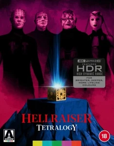Hellraiser Tetralogy (Andrew Robinson) 4K Ultra HD Region B Blu-ray Box Set - Picture 1 of 1