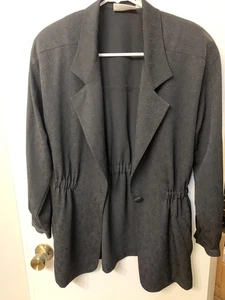 Blazer nero Liz Claiborne, taglia small spedizione gratuita - Foto 1 di 6