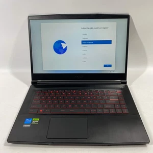 MSI GF63 Thin Intel Core i5-11400H 2,7 GHz 16 Go RAM 500 Go NVIDIA GeForce RTX 3050 - Photo 1/10