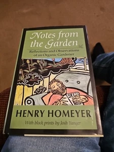 Notes From The Garden Signed Hardcover Book - Picture 1 of 7