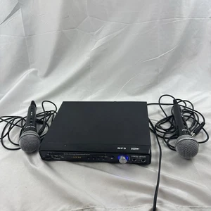 Vocal-Star VS-400 Karaoke DVD Player MP3 USB with 2 Microphones UK Plug Tested - Picture 1 of 10