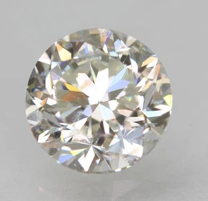 Certified 1.01 Carat F VS1 Round Brilliant Natural Enhanced Loose Diamond 6.13mm - Picture 1 of 4