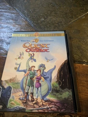 Quest for Camelot DVD 1998 Movie Musical Special Edition Widescreen Cary Elwes Foto 1 de 4