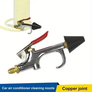 High Pressure A/C System Flush Set Cleaning Spray Nozzle Vehicle Repair - Picture 1 of 5