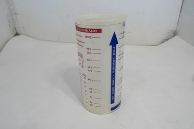 Taza medidora Pampered Chef Measured All 2 tazas para líquido seco húmedo sólido hecha en EE. UU. Foto 1 de 4