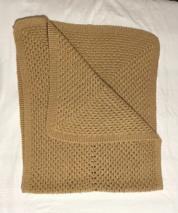 **VINTAGE** Handgefertigte Schoßdecke für Rollstuhlpatienten - 40”x47” - gestrickt - Bild 1 von 6