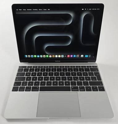 Apple MacBook 12'' (2017) m3-7Y32 256GB 8GB Silver Laptop A1534 #114 - Bild 1 von 4