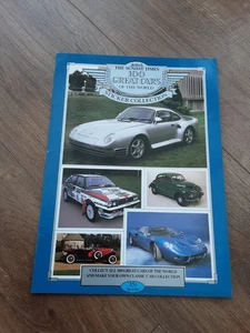 Sunday Times 100 Great Cars of The World Sticker Collection - Picture 1 of 3