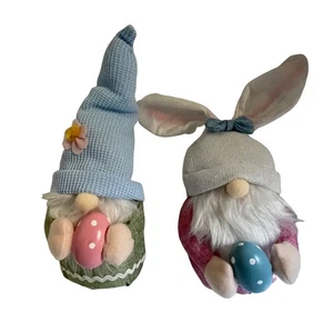 Easter Gnome Decor Set With Bunny & Tall Hat 12 Inches - Picture 1 of 5