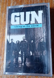 GUN-Taking On The World Cassette Tape 1989 - Picture 1 of 5